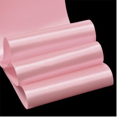 Лента атласная 4 (100мм) цв.3077 св.розовый IDEAL уп.27,4 м