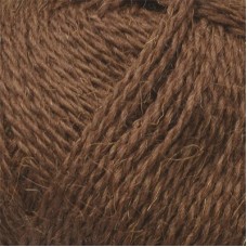 Пряжа для вязания ПЕХ Деревенская (100% полугрубая шерсть) 10х100г/250м цв.251 коричневый