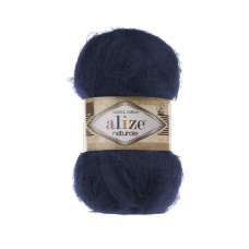 Пряжа для вязания Ализе Naturale (60% шерсть, 40% хлопок) 5х100г/230м цв.430 т.синий