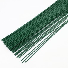 Флористическая проволока Ø0,37 мм,  цв.зеленый, 36 см, уп.20 шт