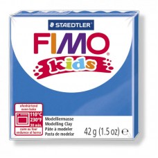 FIMO kids полимерная глина для детей, уп. 42г цв.синий, 8030-3