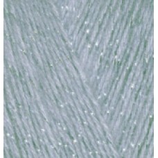 Пряжа для вязания Ализе Angora Gold Simli (5% металлик, 20% шерсть, 75% акрил) 5х100г/500м цв.021 серый