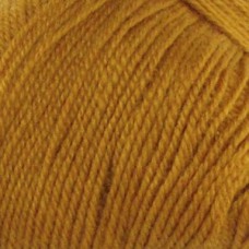 Пряжа для вязания ПЕХ Кроссбред Бразилия (50% шерсть, 50% акрил) 5х100г/490м цв.447 горчица
