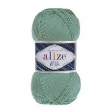 Пряжа для вязания Ализе Diva Plus (100% микрофибра акрил) 5х100г/220м цв.482 св.зеленый
