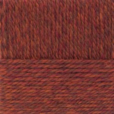 Пряжа для вязания ПЕХ Сувенирная (50% шерсть, 50% акрил) 5х200г/160м цв.1027 терракотово-малиновый меланж