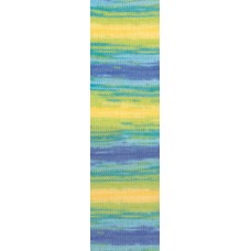 Пряжа для вязания Ализе Sekerim Batik (90% акрил, 10% полиамид) 5х100г/350м цв.4789 секционная