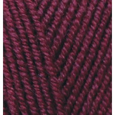 Пряжа для вязания Ализе Superlana TIG (25% шерсть, 75% акрил) 5х100г/570 м цв.495 бордо