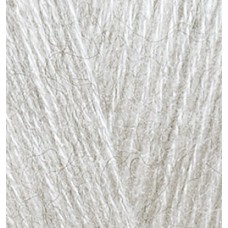 Пряжа для вязания Ализе Angora Gold (20% шерсть, 80% акрил) 5х100г/550м цв.208 св.серый меланж