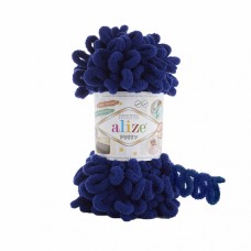 Пряжа для вязания Ализе Puffy (100% микрополиэстер) 5х100г/9.5м цв.360 василек