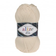 Пряжа для вязания Ализе Diva Plus (100% микрофибра акрил) 5х100г/220м цв.160 медовый