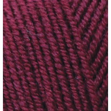 Пряжа для вязания Ализе Superlana klasik (25% шерсть, 75% акрил) 5х100г/280м цв.495 бордо