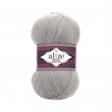 Пряжа для вязания Ализе Superwash Comfort Socks (75% шерсть, 25% полиамид) 5х100г/420м цв.021 серый меланж