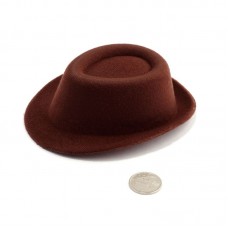 Шляпа КЛ.21572 мужская 10х11см цв.коричневый