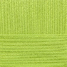 Пряжа для вязания ПЕХ Школьная (100% акрил) 5х50г/150м цв.252 зеленый горошек