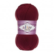Пряжа для вязания Ализе Cotton gold (55% хлопок, 45% акрил) 5х100г/330м цв.390 вишневый