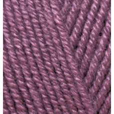 Пряжа для вязания Ализе Superlana klasik (25% шерсть, 75% акрил) 5х100г/280м цв.073 т.сухая роза