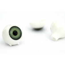 Глазки круглые N13 КЛ.23433 цв.зеленый, 12 мм уп.4шт