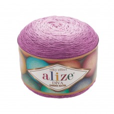 Пряжа для вязания Ализе Diva Ombre Batik (100% микрофибра) 2х250г/875м цв.7244