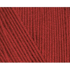 Пряжа для вязания Ализе Cotton Baby Soft (50% хлопок, 50% акрил) 5х100г/270м цв.057 бордовый