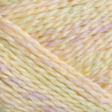 Пряжа для вязания ПЕХ Радужный стиль (30% шерсть, 70% ПАН) 5х100г/200м цв.1033 мулине св.желтый/фиалка