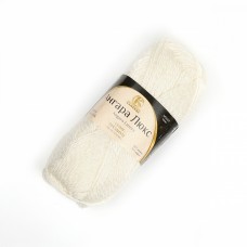 Пряжа для вязания КАМТ Ангара Люкс (50% мохер, 50% акрил) 5х50г/220м цв.205 белый