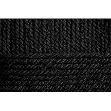 Пряжа для вязания ПЕХ Народная традиция (30% шерсть, 70% акрил) 10х100г/100м цв.002 черный