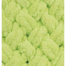 Пряжа для вязания Ализе Puffy (100% микрополиэстер) 5х100г/9.5м цв.041 салатовый