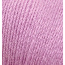 Пряжа для вязания Ализе Baby Wool (20% бамбук, 40% шерсть, 40% акрил) 10х50г/175м цв.672 нежно-розовый