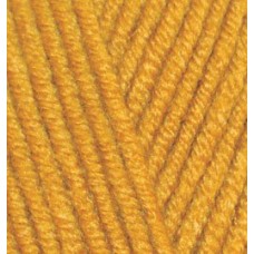 Пряжа для вязания Ализе Lana Gold Plus (49% шерсть, 51% акрил) 5х100г/140м цв.645 горчичный