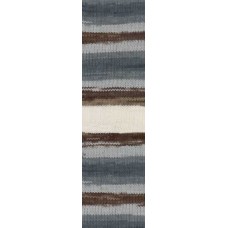 Пряжа для вязания Ализе Angora Gold Batik (20% шерсть, 80% акрил) 5х100г/550м цв.5742