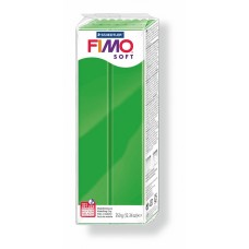 FIMO Soft полимерная глина, запекаемая в печке, уп. 350г цв.тропический зеленый 8022-53