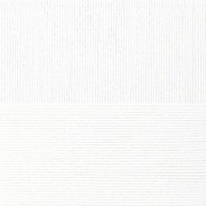 Пряжа для вязания ПЕХ Классический хлопок (100% мерсеризованный хлопок) 5х100г/250м цв.001 белый