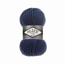 Пряжа для вязания Ализе Superlana maxi (25% шерсть, 75% акрил) 5х100г/100м цв.215 черника