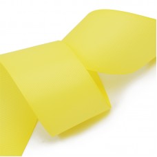 Лента Ideal репсовая в рубчик шир.50мм цв. 640 (021) желтый уп.27,42м
