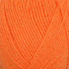 Пряжа для вязания КАМТ Праздничная (48% кашмилон, 48% акрил, 4% метанин) 10х50г/160м цв.035 оранжевый