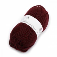 Пряжа для вязания ПЕХ Народная традиция (30% шерсть, 70% акрил) 10х100г/100м цв.007 бордо