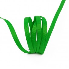 Лента Ideal репсовая в рубчик шир.6мм цв. 579 (120) ярк.зеленый уп.27,42м