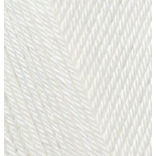 Пряжа для вязания Ализе Diva (100% микрофибра) 5х100г/350м цв.062 молочный