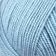 Пряжа для вязания ПЕХ Бисерная (100% акрил) 5х100г/450м цв.039 серо-голубой