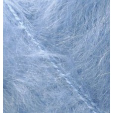 Пряжа для вязания Ализе Mohair classic NEW (25% мохер, 24% шерсть, 51% акрил) 5х100г/200м цв.040 голубой
