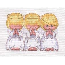 Набор для вышивания Classic Design 4423 Маленькие ангелы 15х10 см