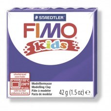 FIMO kids полимерная глина для детей, уп. 42г цв.лиловый, 8030-6