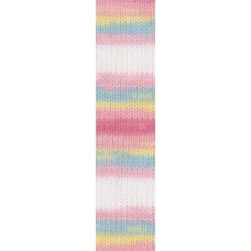 Пряжа для вязания Ализе Sekerim Batik (90% акрил, 10% полиамид) 5х100г/350м цв.3045 секционная