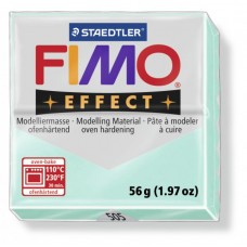 FIMO Effect полимерная глина, запекаемая в печке, уп. 56г цв.мята, 8020-505