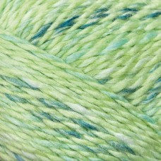 Пряжа для вязания ПЕХ Радужный стиль (30% шерсть, 70% ПАН) 5х100г/200м цв.1030 мулине салатовый/голубой