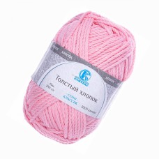 Пряжа для вязания КАМТ Мотылек (70% хлопок, 30% лавсан) 5х50г/140м цв.055 св.розовый