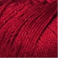 Пряжа для вязания ПЕХ Блестящее лето (95% мерсеризованный хлопок 5% метанит) 5х100г/380м цв.006 красный