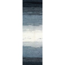 Пряжа для вязания Ализе Lana Gold Batik (50% шерсть, 50% акрил) 5х100г/240м цв.1601