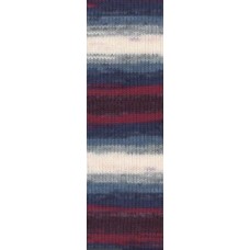 Пряжа для вязания Ализе Lana Gold Batik (50% шерсть, 50% акрил) 5х100г/240м цв.2978