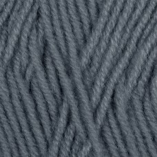 Пряжа для вязания Ализе LanaGold Fine (49% шерсть, 51% акрил) 5х100г/390м цв.348 т.серый